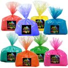 Pó Color Blaze Holi 18,1 kg, 8 Cores, Não Tóxico