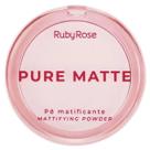 Pó Compacto Facial Matificante Radiant Kiss Ruby Rose HBM402