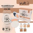 Pó Compacto Facial Vult FPS90 Cor 1 Claro
