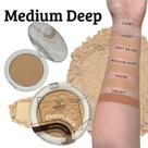 Pó Compacto HD Camuflagem Bitarra Beauty - cor MEDIUM DEEP - Textura fina, macia e acabamento matte 11g