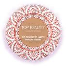Pó Compacto Matte Top Beauty 10g 04 Bege Escuro