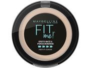 Pó Compacto Maybelline Fit Me Efeito Mate Cor B01 Super Claro Bege com 10g Pó Compacto Maybelline Fit Me Efeito Mate Cor B01 Super Claro Bege com 10g