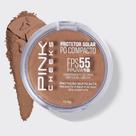 Po Compacto Protetor Solar FPS 55 Pink Cheeks P40