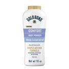 Pó corporal Gold Bond Comfort sem talco 300 ml com babosa