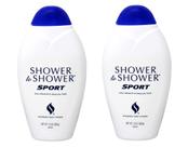 Pó Corporal Shower To Shower Sport 370g Pacote com 2 Pó Corporal Shower To Shower Sport 370g Pacote com 2