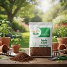 Pó de coco para plantio germinação horta plantas orquídeas jardim 10 litros Gold Plant