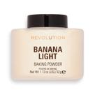 Pó de configuração de maquiagem Revolution Beauty Banana Light 33mL Pó de configuração de maquiagem Revolution Beauty Banana Light 33mL
