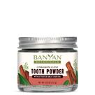 Pó de dente Banyan Botanicals, canela, cravo, 22 ml, vegano