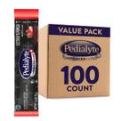 Pó de eletrólitos Pedialyte AdvancedCare 100 sachês sabor morango