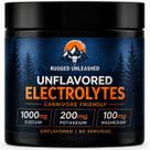 Pó de Eletrólitos Rugged Unleashed Sem Sabor 60 Porções