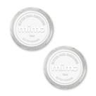 Pó de Embossing Glitterizado Preto e Branco - Mimo - 2 Unids
