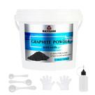 Pó de grafite Bayisam 510 g 3000 mesh lubrificante seco Pó de grafite Bayisam 510 g 3000 mesh lubrificante seco
