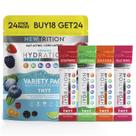 Pó de hidratação NewTrition Electrolyte Concord Grape, pacote com 12