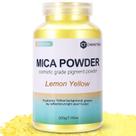 Pó de mica, 7,05 oz (200 g), pigmento de pó de mica amarelo-limão para resina epóxi, gloss labial, tinta automotiva, tingimento, fabricação de sabão, esmalte de unhas, resina epóxi, fabricação de velas, bombas de banho Pó de mica, 7,05 oz (200 g), pigmento de pó de mica amarelo-limão para resina epóxi, gloss labial, tinta automotiva, tingimento, fabricação de sabão, esmalte de unhas, resina epóxi, fabricação de velas, bombas de banho