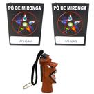 Pó de Mironga Aflição Original Ritual Macumba Umbanda Destruição Carranca Kit