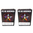 Pó de Mironga Ande Para Traz Ritual Umbanda Macumba Exu Magia Simpatia Kit 2 Und