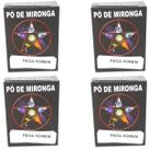 Pó de Mironga Pega Homem Ritual Sedução Atração Kit 4 Und