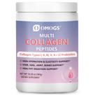 Pó de Peptídeos de Colágeno OMOGS 300 g com Prebióticos