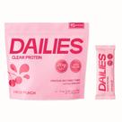 Pó de Proteína DAILIES Clear Whey Isolate Sabor Fruit Punch Pó de Proteína DAILIES Clear Whey Isolate Sabor Fruit Punch