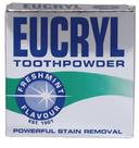 Pó dental Eucryl Fresh Mint 50 g para remoção de manchas Pó dental Eucryl Fresh Mint 50 g para remoção de manchas