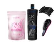 Pó descolorante Rosa Easy Blond e Oxigenada Souple Liss a Escolha Pó descolorante Rosa Easy Blond e Oxigenada Souple Liss a Escolha