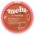 Pó Facial Compacto Aveludado Cobertura Média Melu Ruby Rose RR853