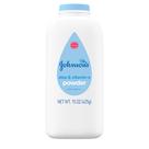 Pó para bebês Johnson's, derivado naturalmente, 443 ml com aloe e vitamina E