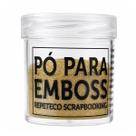 Pó para emboss Metálico Cor Dourado 14g Repeteco