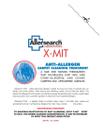 Pó para limpeza de carpetes Allersearch X-Mit Anti-Allergen