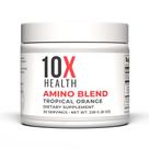 Pó pré-treino Amino Blend 10X Health Tropical Orange