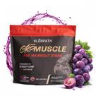 Pó Pré-Treino Klerpath GroMuscle Sem Açúcar Sabor Uva