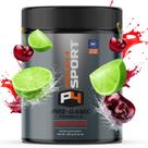 Pó pré-treino Proven4 para homens e mulheres com creatina - beta alanina - cafeína, suplemento energético certificado pela NSF, Chery Limeade, 30 porções
