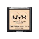 Pó prensado NYX PROFESSIONAL MAKEUP Can't Stop Won't Stop Pó prensado NYX PROFESSIONAL MAKEUP Can't Stop Won't Stop