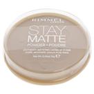 Pó prensado Rimmel London Stay Matte 011 Cremoso Natural