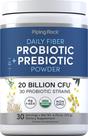 Pó probiótico e prebiótico Piping Rock 135 g vegano