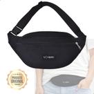 Pochete Corrida Celular Bolsa Academia Cintura 33x16cm Yepp PO7028 - Preto