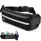 Pochete Corrida Porta Celular Fitnes Feminina Masculina Preta