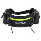Pochete Curtlo X-Fast Belt com 2 Squeezes Unissex Preto corrida caminhada treinos ajustável