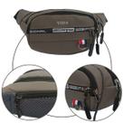 Pochete Masculina Bolsa Cintura Transversal Motoqueiro Moto Boy Trabalho Multiuso Porta Celular Carteira Moeda