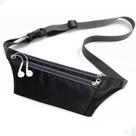 Pochete slim fina impermeável unisex ajustável discreta