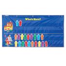 Pocket Chart Helping Hands - Recursos de Aprendizagem com 36 Cartas