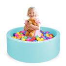 Poço de bolas de espuma COZYTRAUM 89x33 cm Soft Baby Pool Blue