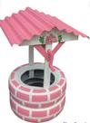 Poço Decorativo para Jardim Rosa