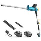 Podador de Cerca Viva com Haste Telescópica Sem Fio Seesii 20" 8 ft Podador de Cerca Viva com Haste Telescópica Sem Fio Seesii 20" 8 ft