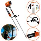 Podador de Galhos Altura Motopodador a Gasolina 1,3HP 33cc com Extensão Carbon Fak