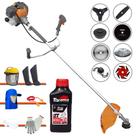 Podador de Grama À Gasolina Tekna RL520-P 52cc 2HP Alta Rotação Roçadeira Completa Com Carretel e Kit 7 Opções de Corte + EPI + ÓLEO TOYAMA 2T Podador de Grama À Gasolina Tekna RL520-P 52cc 2HP Alta Rotação Roçadeira Completa Com Carretel e Kit 7 Opções de Corte + EPI + ÓLEO TOYAMA 2T