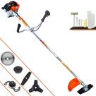 Podador de Grama Profissional À Gasolina Vulcan VR430S 43cc 1,7HP 10.000rpm Roçadeira Multifunções de Alta Performance Com Faca 2 Pontas, Faca 3 Pontas, Lâmina Circular, Trimmer e Carretel de Nylon Podador de Grama Profissional À Gasolina Vulcan VR430S 43cc 1,7HP 10.000rpm Roçadeira Multifunções de Alta Performance Com Faca 2 Pontas, Faca 3 Pontas, Lâmina Circular, Trimmer e Carretel de Nylon