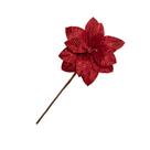 Poinsetia Decorativa Veludo 34x25cm