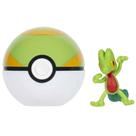 Pokebola com figura pokemon sunny