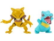 Pokémon 2 Figuras de Ação de 5cm - Abra e Totodile - Sunny 2674